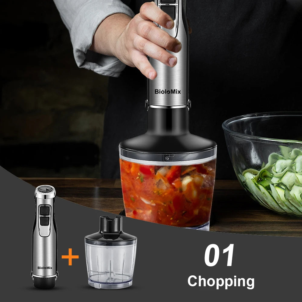 4 in 1 Immersion Hand Stick Blender Mixer