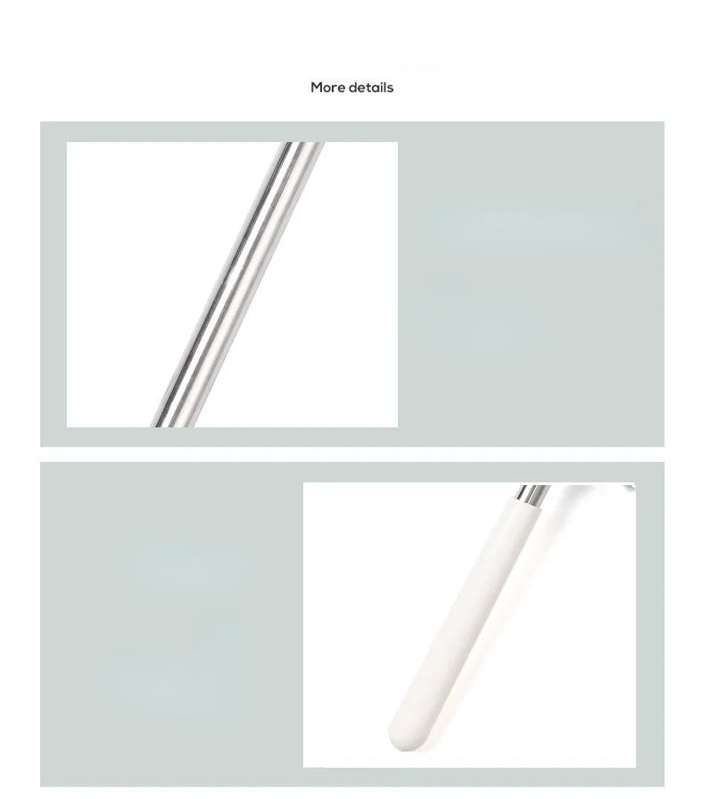 Telescopic Lengthen Duster Microfiber Chenille Home Stainless Removal Steel Dust Brush Ceiling Clean Multifunction