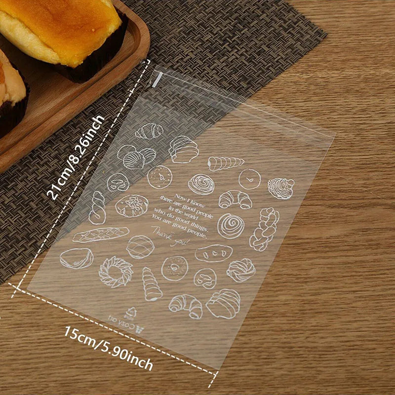100pcs Bread Bags