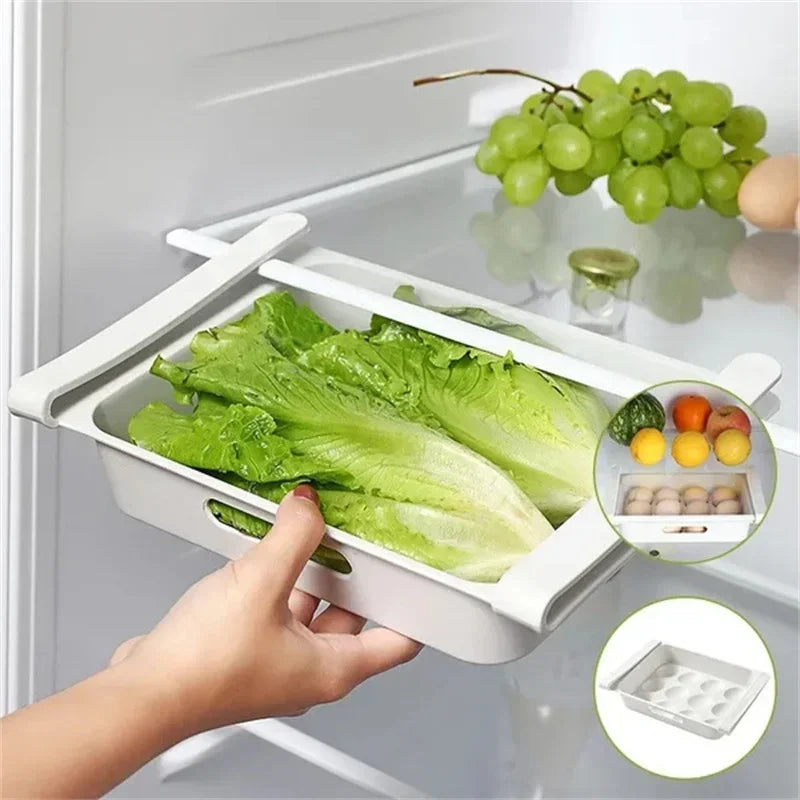 Egg Storage Box Refrigerator Organizer Food Containers Egg Fresh-keeping Case Holder Tray Dispenser Kitchen Storage Boxes