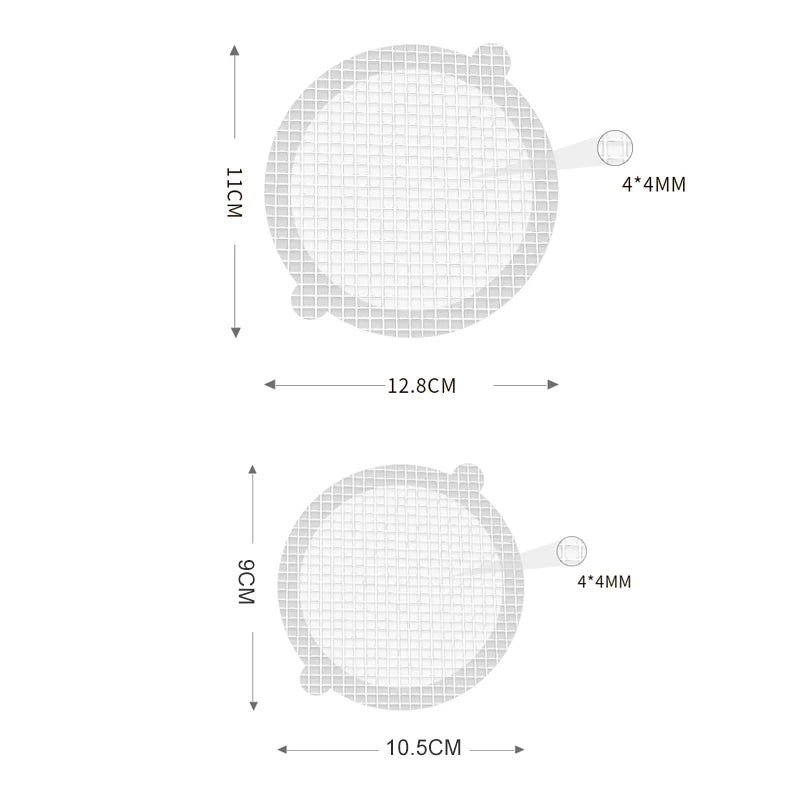 Anti-blocking Filter Screen Disposable Floor Drain Sticker Hair Catcher Drain Stopper Cover Kitchen Bathroom Accessories
