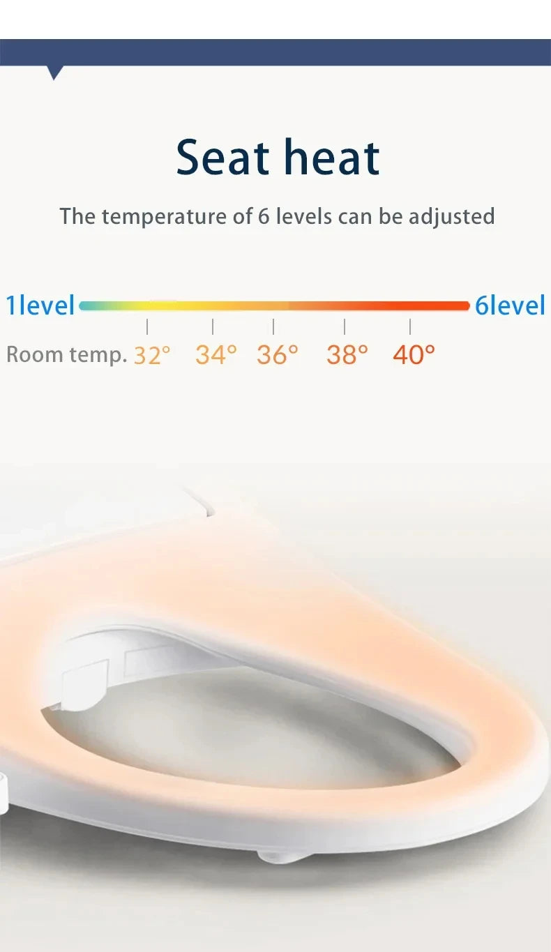 Instant Electric Heating Cover Intelligent Toilet Wholesale PP Board Bidet