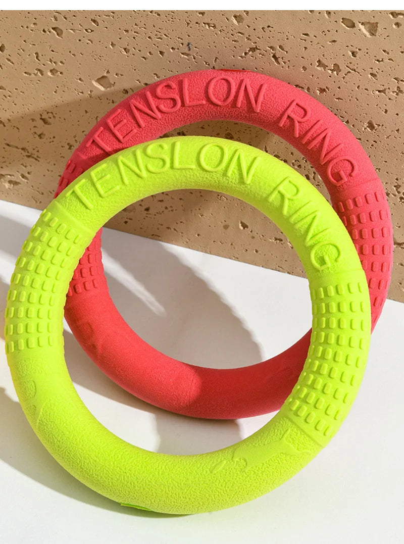 TPR Pet Dog Toys Interactive Pet Toys for Small Large Dogs Funny Puppy Flying Disk Toy Bite-resistant Dog Training Toys
