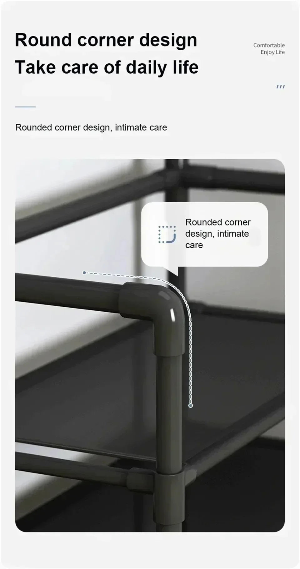 Shoe Multi-ayer Rack DIY Organizer Clothes Storage Load-bearing Organizer Hat Hanger Household Shoes Multifunctional Shoe Rack