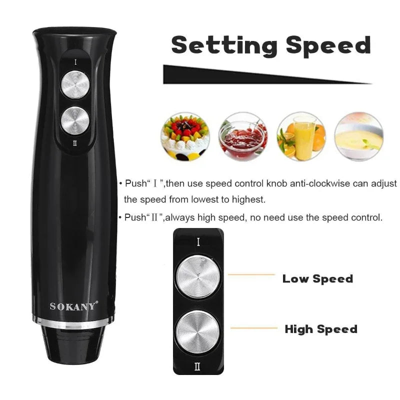 Hand Stick Immersion Blender Multi-purpose