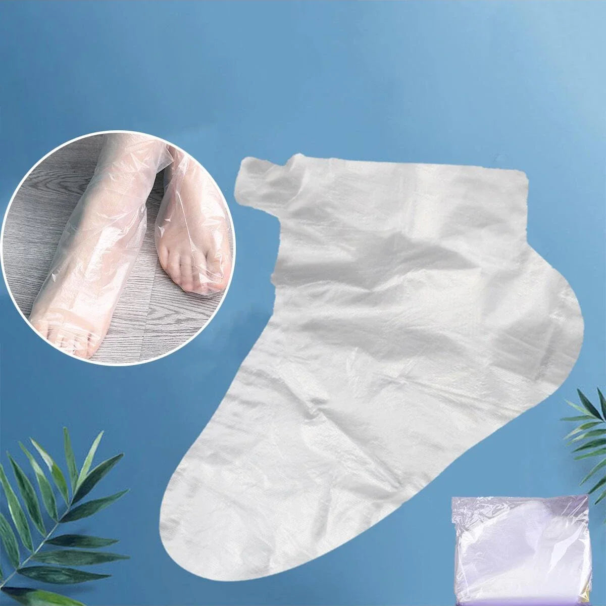 100 Pcs Disposable Foot Mask Cover
