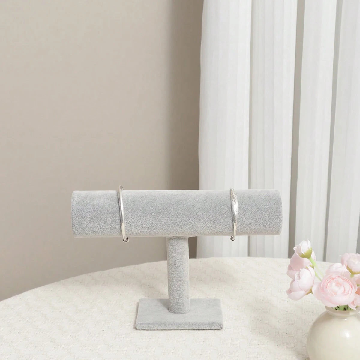 Jewelry bracelet storage display l