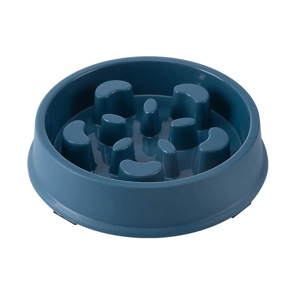 Pet Slow Food Bowl Small Dog Choke-proof Bowl Non-slip Slow Food Feeder Dog Rice Bowl Pet Supplies Available for Cats and Dogs