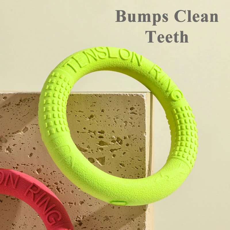 TPR Pet Dog Toys Interactive Pet Toys for Small Large Dogs Funny Puppy Flying Disk Toy Bite-resistant Dog Training Toys