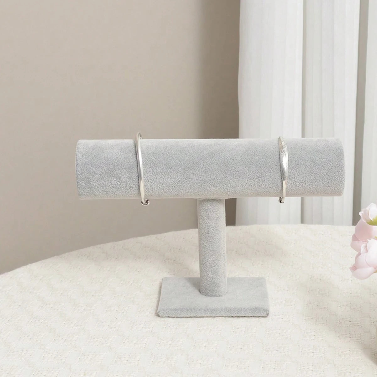 Jewelry bracelet storage display l