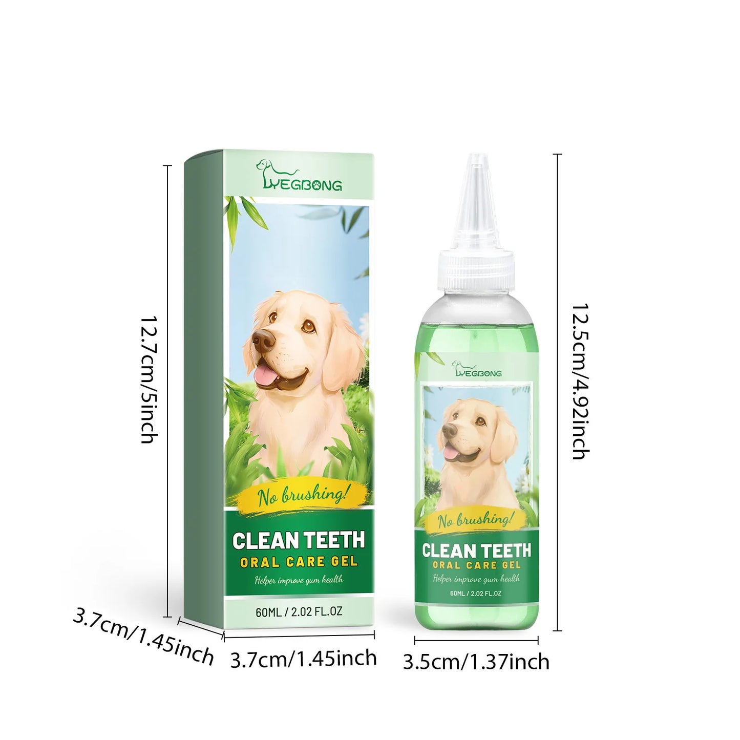 Pet Oral Cleaning Gel Bad Breath Tartar Eliminator Plaque Removal Oral Tooth Stain Deodorant Whiten Teeth Cat Teeth Repair Gel