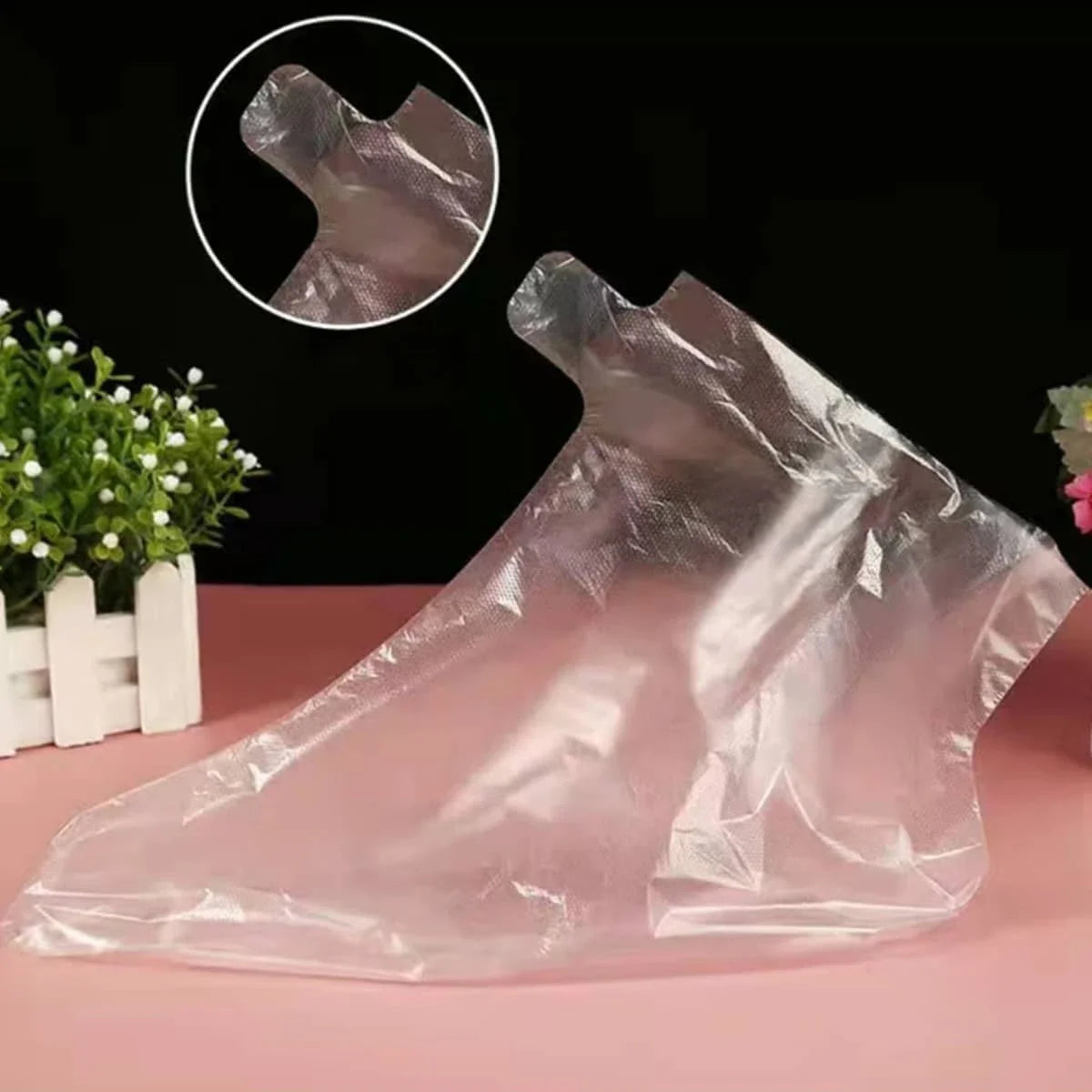 100 Pcs Disposable Foot Mask Cover