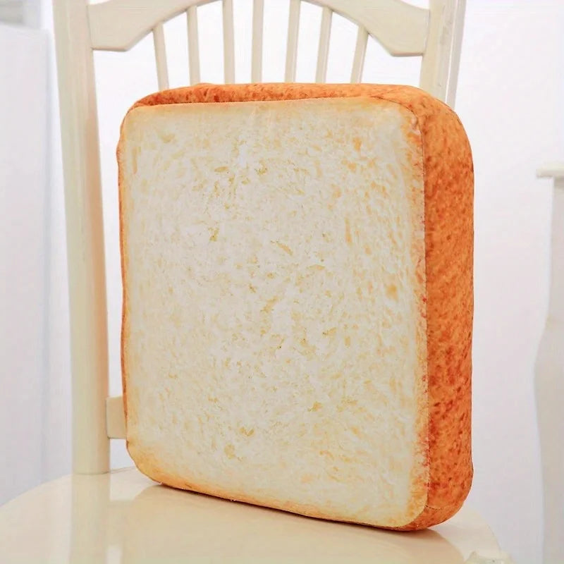 1Pcs Cat Pet Mat Simulation Sliced Bread Pillow Cushion Pet Plush Toy Toast Plush Pillow