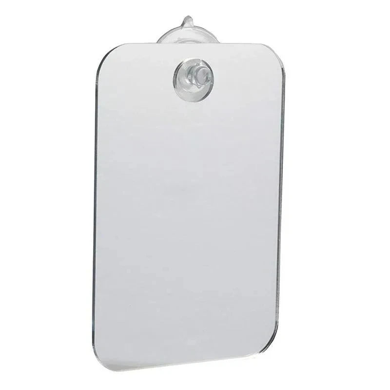 1PCS Acrylic Mirror With Wall Suction Shower Mirror For Man Shaving Women Makeup Portable Travel Bathroom Accessories