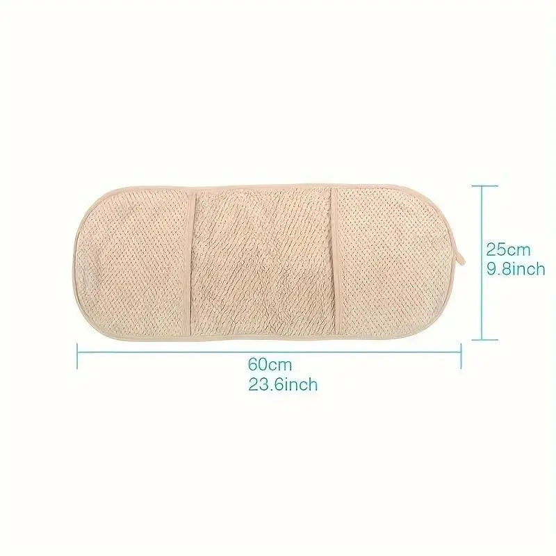 1pc Pet Super Absorbent Towel, Cat and Dog Quick Drying Towel, Pocket Style Scrubbing Gloves, Pet Bath Towel