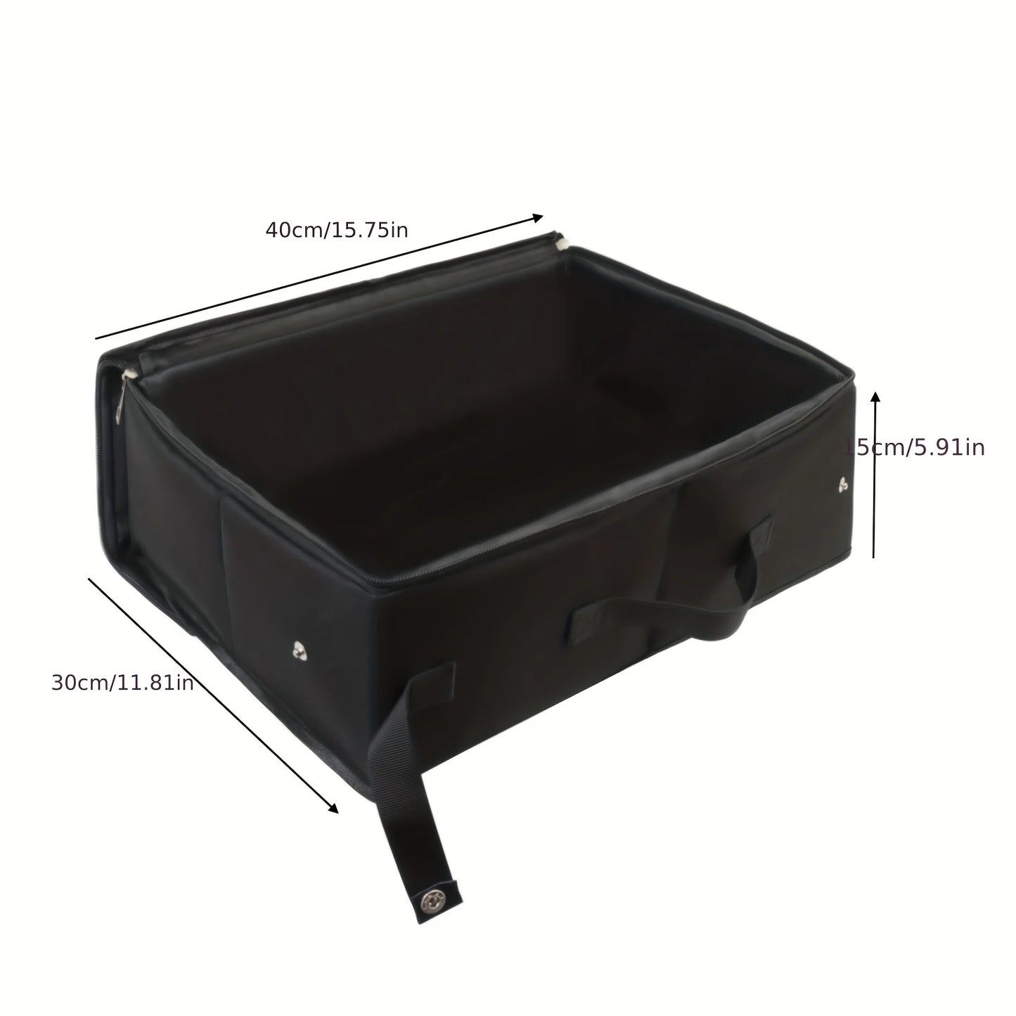 Foldable And Portable Cat Litter Box Fabric Cat Litter Basin With Lid And Handle Anti-Splashing Leak Proof Cat Travel Litter Box