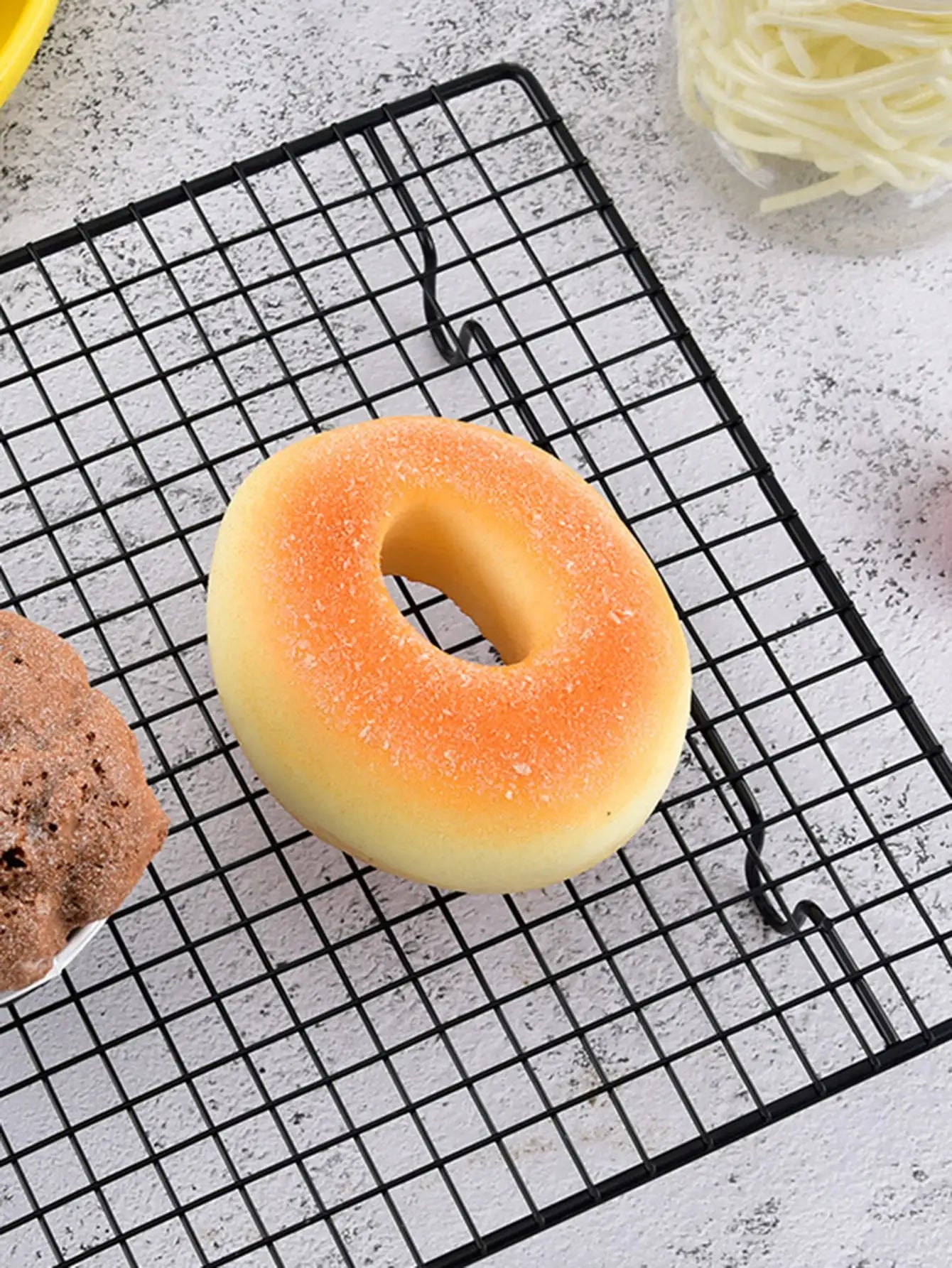1pc-High Carbon Steel Nonstick Cake Cooling Rack Cooling Grid Tray Biscuit Cookie Biscuits Bread Muffins Cake Cooler Rack Stand