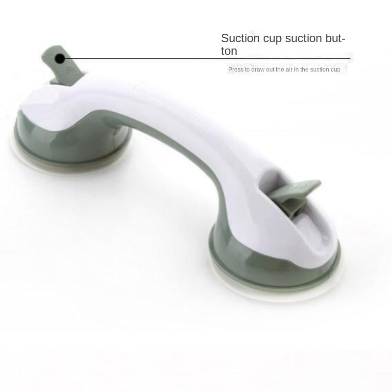 Shower Handle Safety Helping Handle Anti Slip Support Toilet Bathroom Safe Grab Bar Vacuum Sucker Suction Cup Handrail