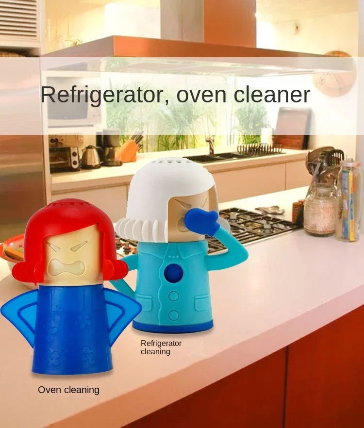 Angry Mama Oven Steam Microwave Cleaner Easily Cleans Microwave Oven Steam Cleaner Appliances Microwave Fridge Cleaning