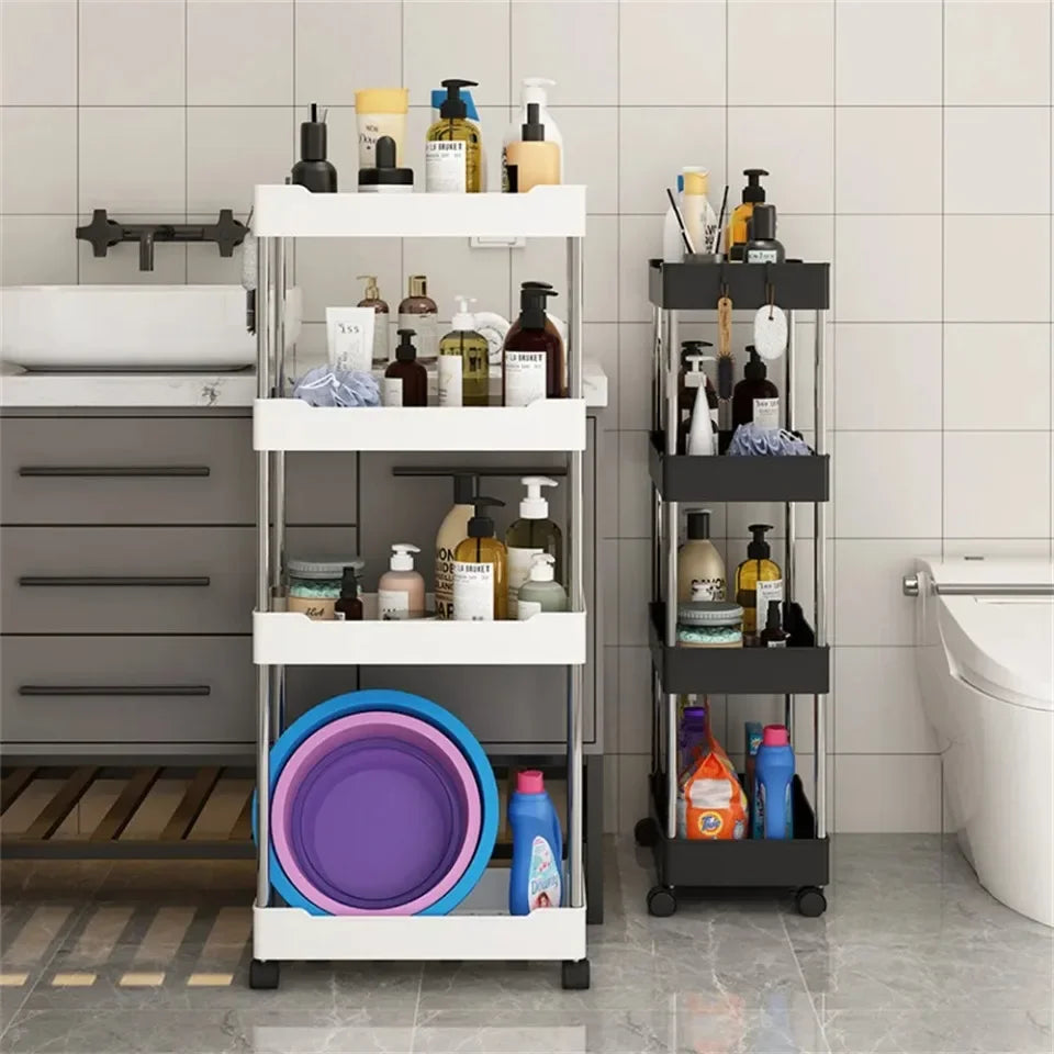 3/4 Tier Rolling Storage Cart