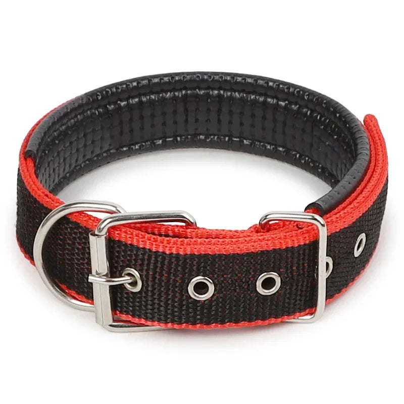Three-piece Set Pet Collar Harness High Quality Nylon Collar for Dog Pet Adjustable Durable Pet Collar for Small Medium Dog