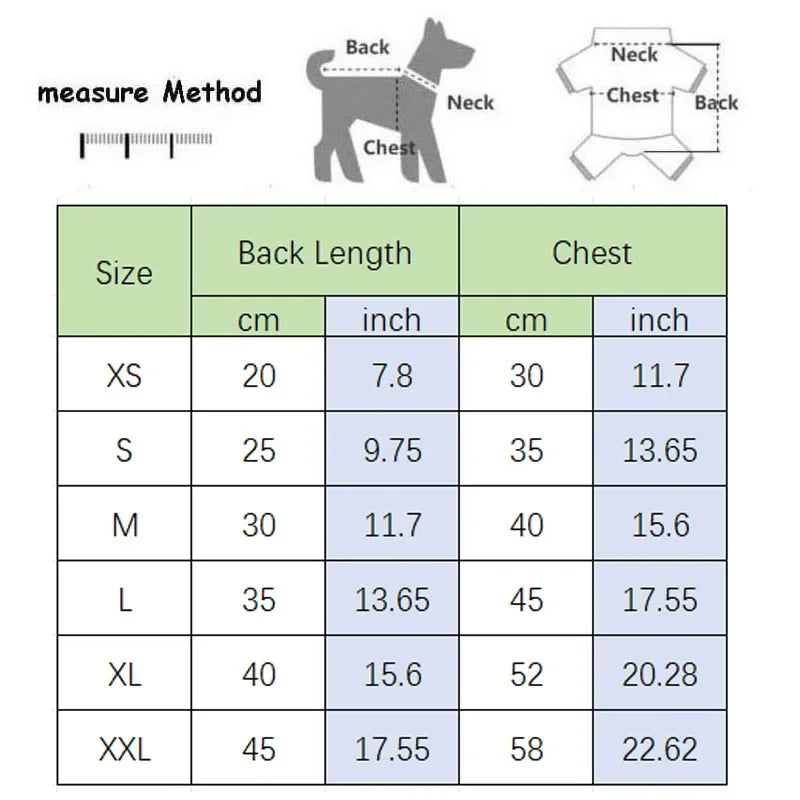 Warm Fleece Pet Overalls for Small Dogs Cats Jumpsuit Puppy Clothes French Bulldog Chihuahua Pajamas Poodle Outfits Pet Clothes