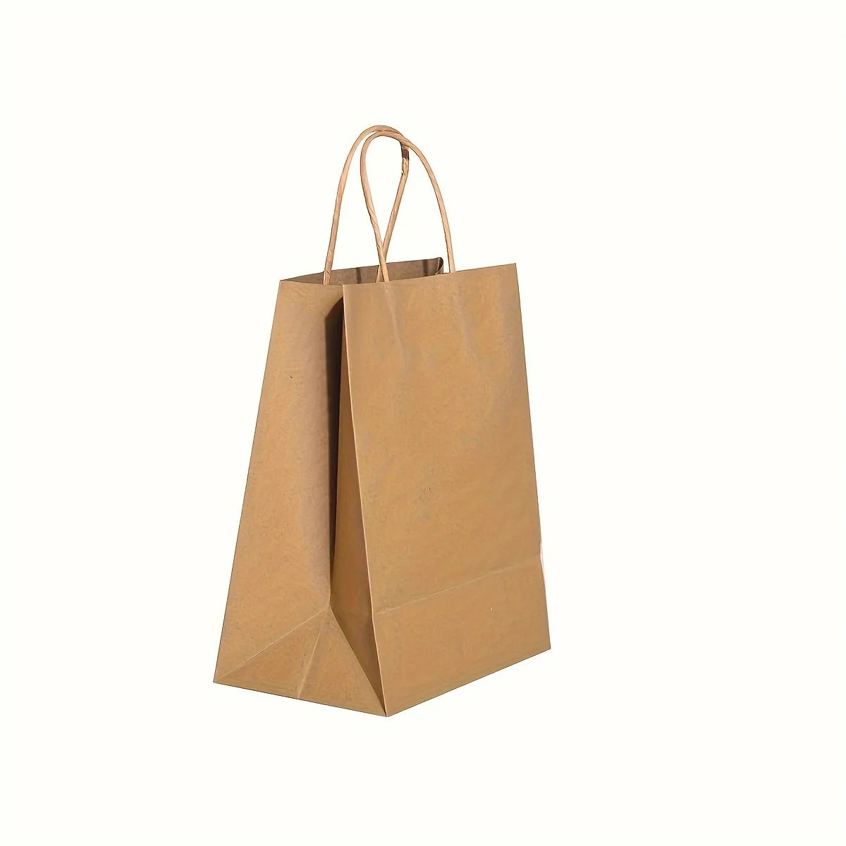10pcs-Solid color gift bags with handles