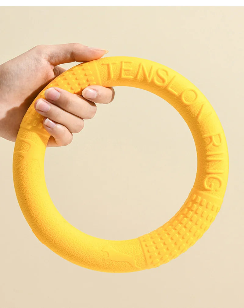 TPR Pet Dog Toys Interactive Pet Toys for Small Large Dogs Funny Puppy Flying Disk Toy Bite-resistant Dog Training Toys