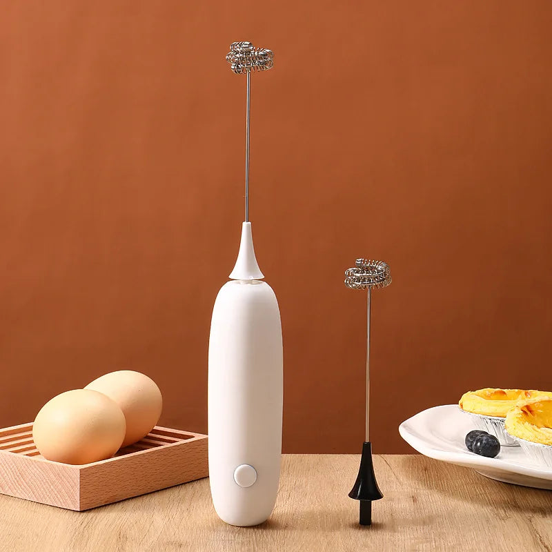 Mini Electric Whisk Foamer Blender Wireless