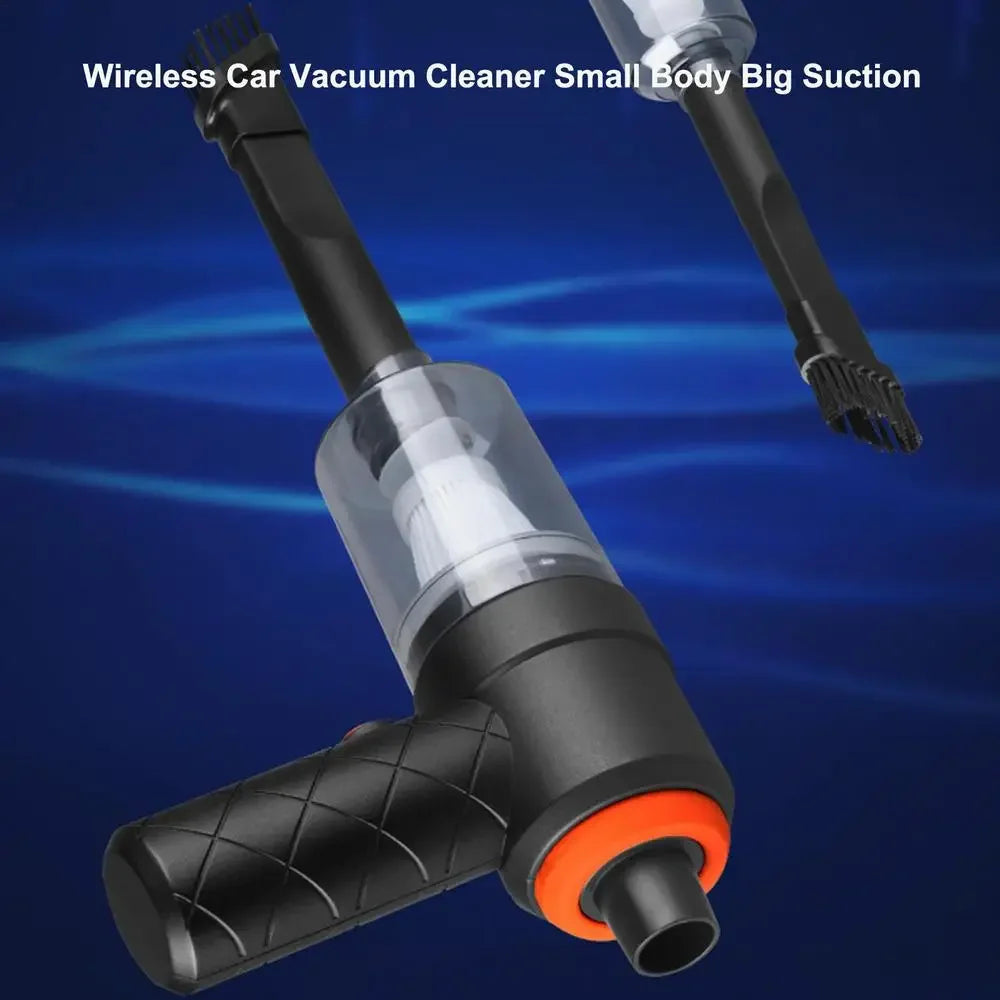 Wireless Car Vacuum Cleaner 6000Pa Cordless Handheld Cleaning Robot Auto Vacuums Strong Suction Cleaner For Car