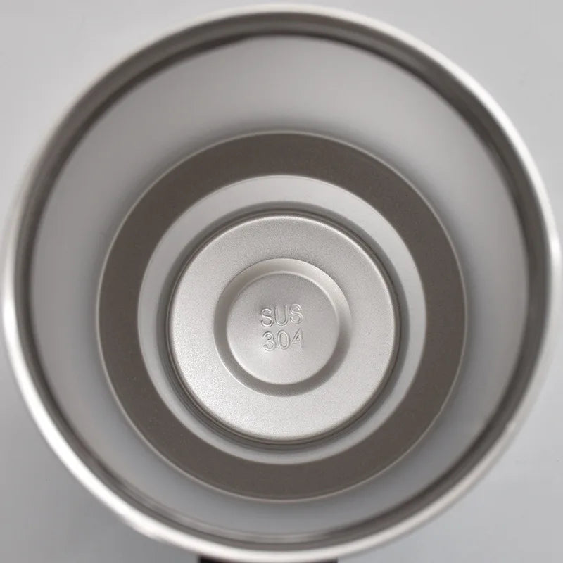 1PC Bingba Cup Car Large Capacity Portable Handle Cup Stainless Steel Insulation Cup Coffee Insulation Cup 40oz
