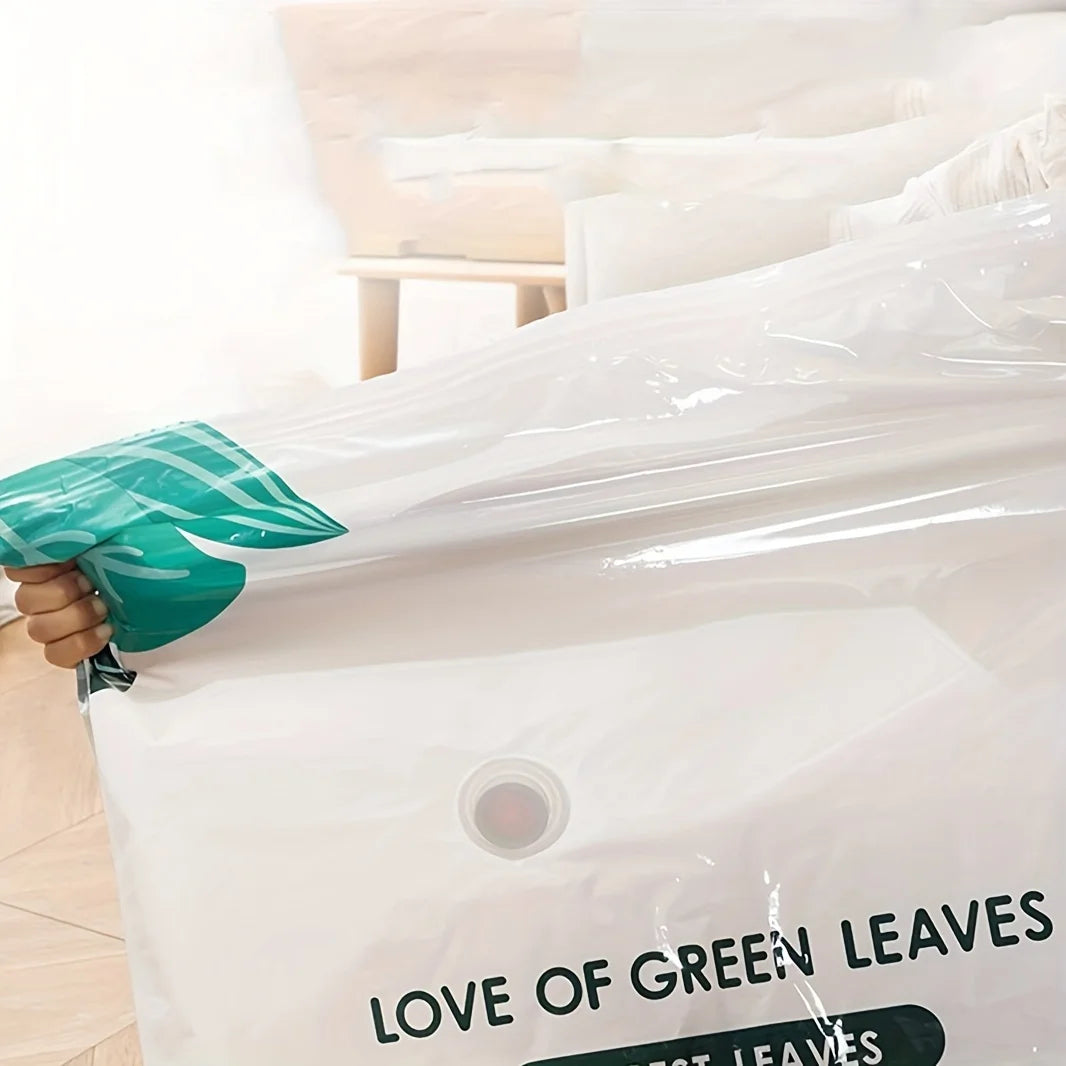 1PC-Reusable Vacuum Storage Bag Travel Clothes Blankets Comforters Compression Space Saving and Special