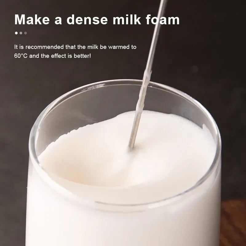 Portable Electric Milk Frother Drink