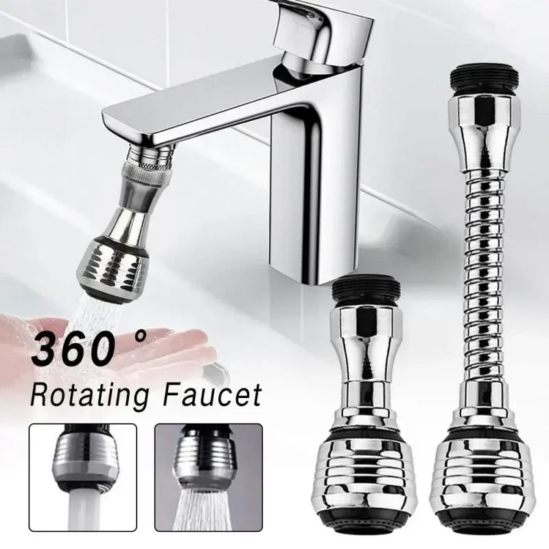 360° Adjustment Kitchen Faucet Extender Dual Mode