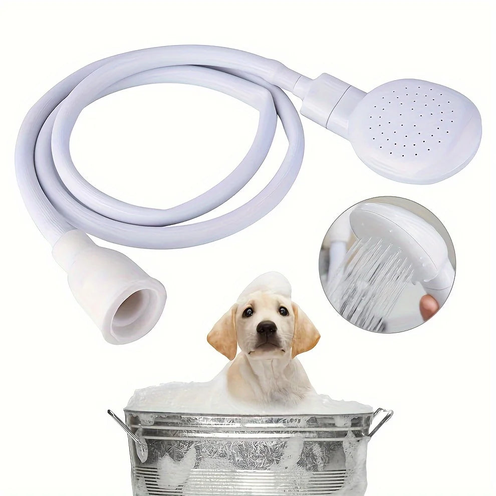 Pet Shower Multifunctional Simple Plug-in PetCleaning and Grooming ToolCat and Dog Bath Quick-Connect Nozzle Cleaning Supplies