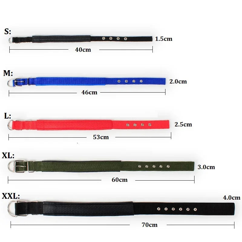 New Fashion Pet Dog Collar High Quality Nylon Collar for Dog Pet Adjustable Durable Pet Collar for Small Medium Large Dog