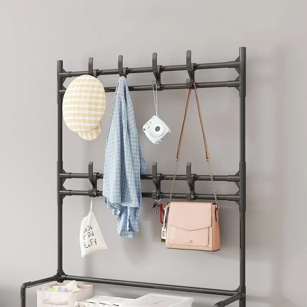 Shoe Multi-ayer Rack DIY Organizer Clothes Storage Load-bearing Organizer Hat Hanger Household Shoes Multifunctional Shoe Rack