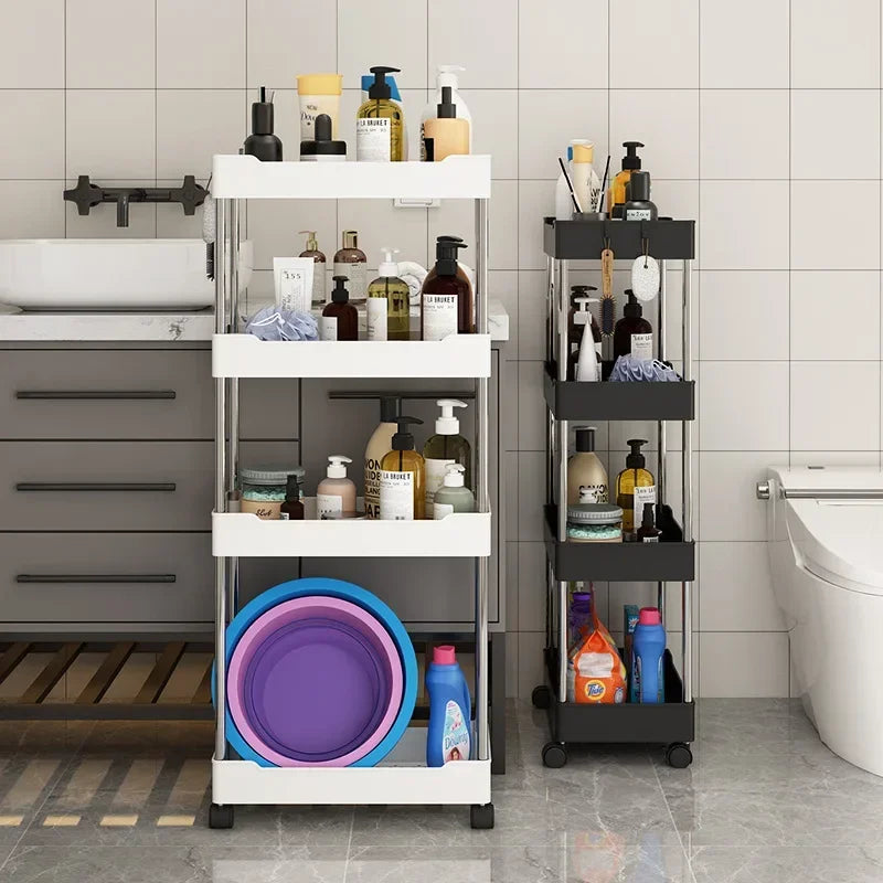 3/4 Tier Rolling Storage Cart
