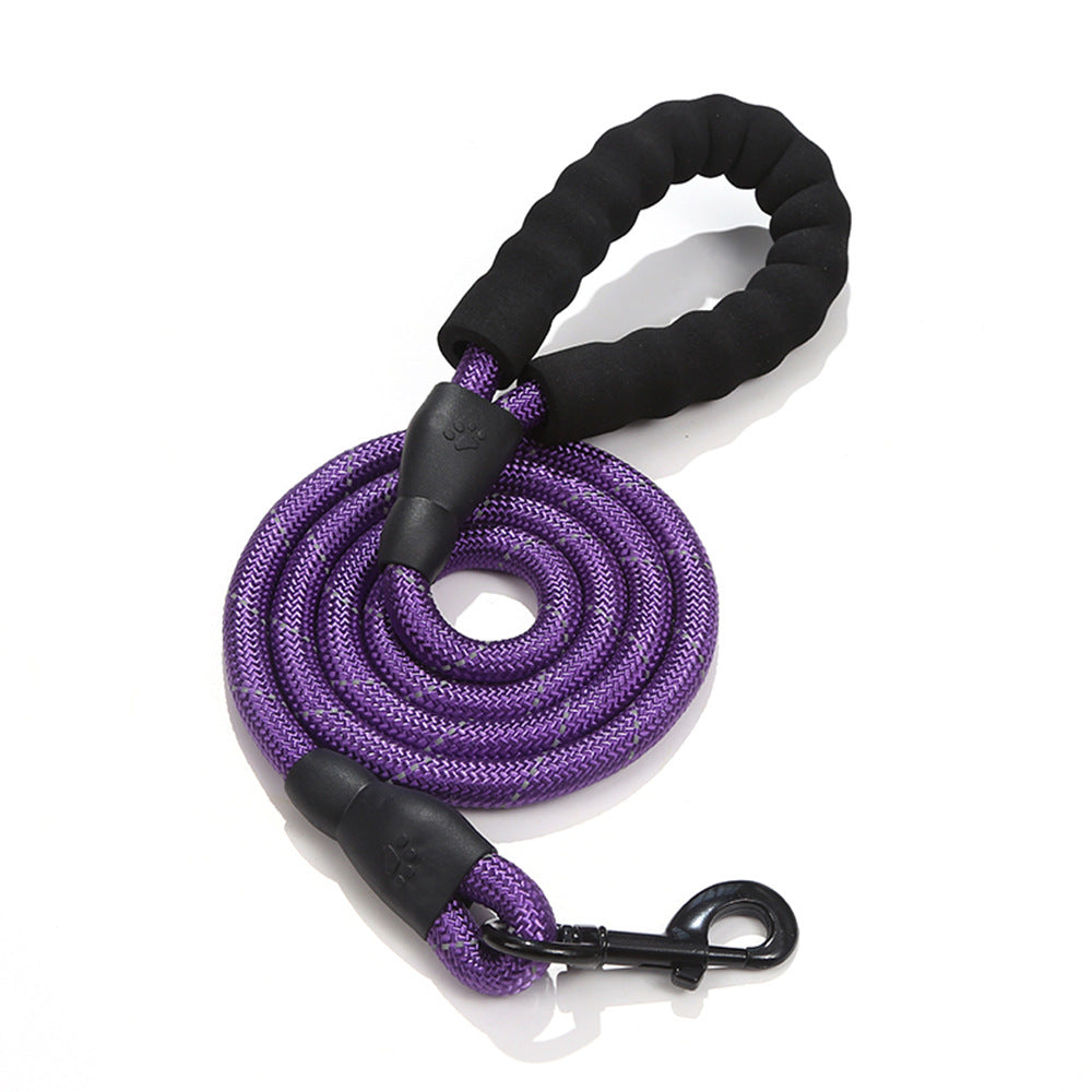 Strong Dog Leash Pet Leashes Reflective Leash for Big Small Medium Dogs Leash Drag Pull Tow Golden Retriever Dog Accessories