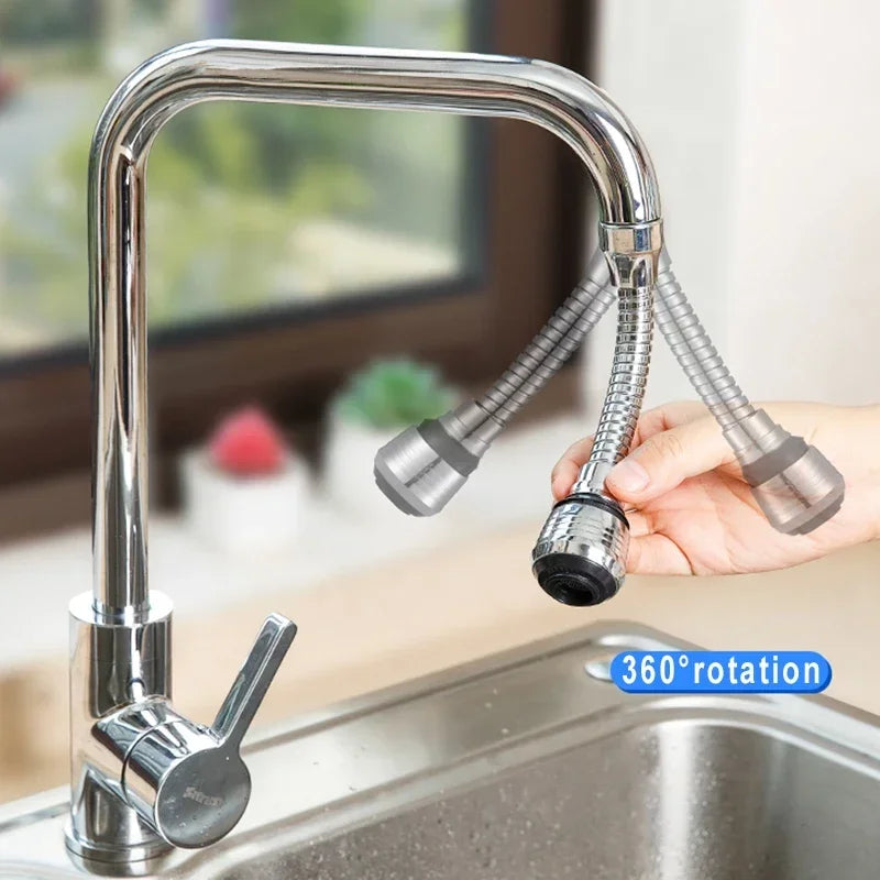 360° Adjustment Kitchen Faucet Extender Dual Mode