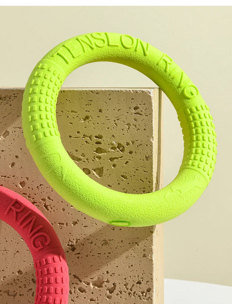 TPR Pet Dog Toys Interactive Pet Toys for Small Large Dogs Funny Puppy Flying Disk Toy Bite-resistant Dog Training Toys