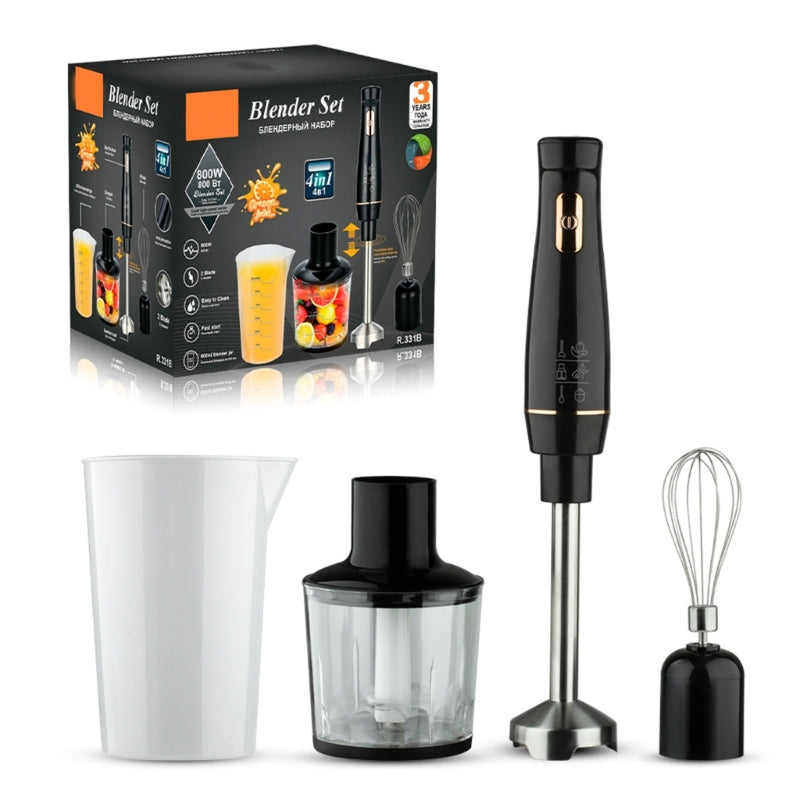 Stainless Steel 800W Immersion Hand Stick Blender