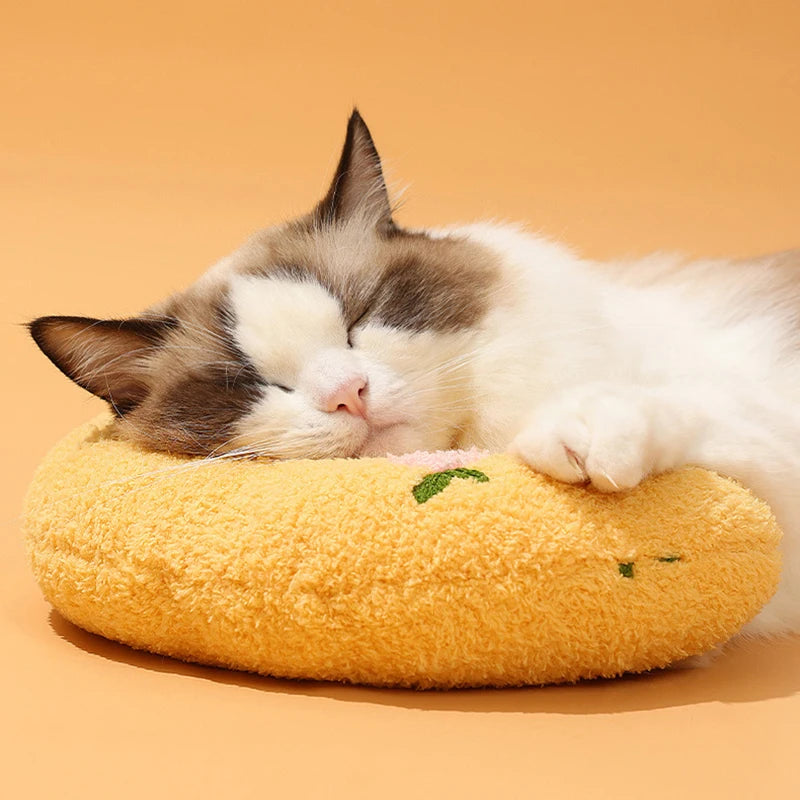 Cat and Dog Sleeping Pillows Puppy Kitten Special U Shape Fashion Pet Pillow Teddy Bear Pomeranian Small Dogs Mat Sofa Supplies