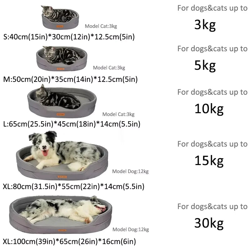 Dog Cushions Pet Bed Sofa Beds Large Dogs Fluffy Medium Blanket Pets Accessories Bad Mat Products Puppy Supplies Cats Small Big