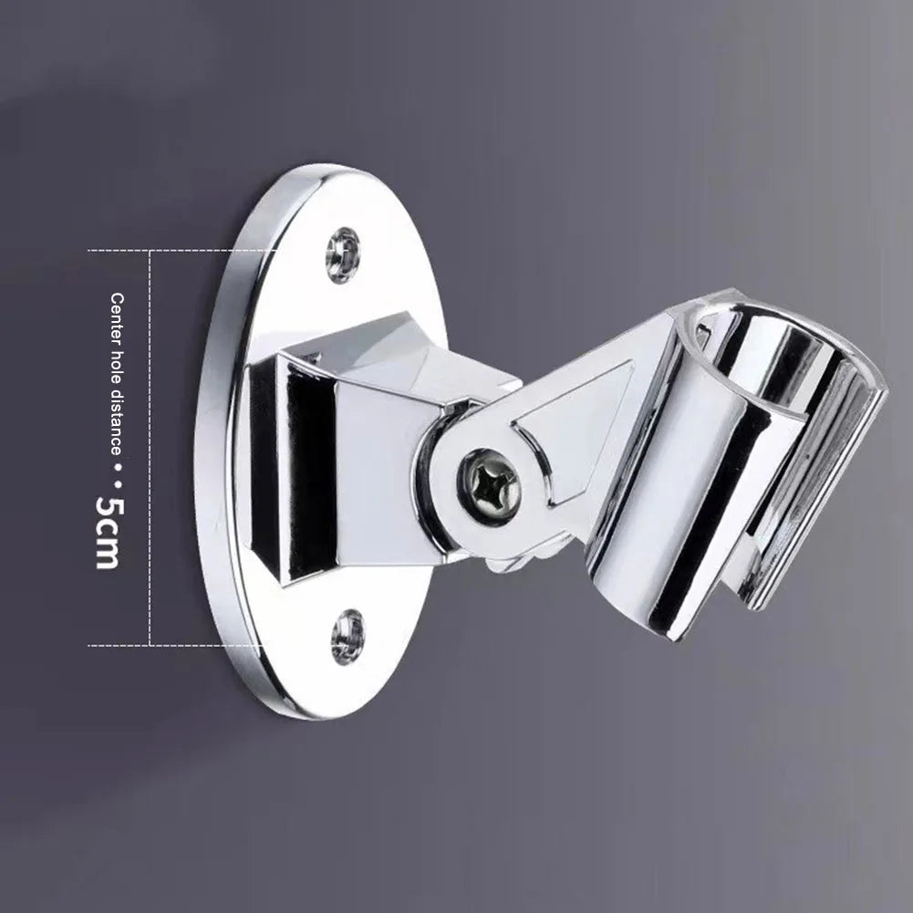 Adjustable Shower Bracket Fixed Base Universal Wall MountedShower Head Holder Handheld Sprayer Fixed Base Support For Bathroom