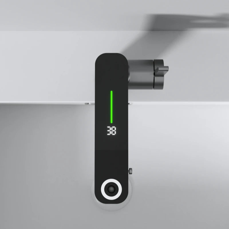Temperature Digital Display LED Basin Faucet 2 Modes Multi-function Hot Cold Water Sink Mixer Wash Tap For Bathroom