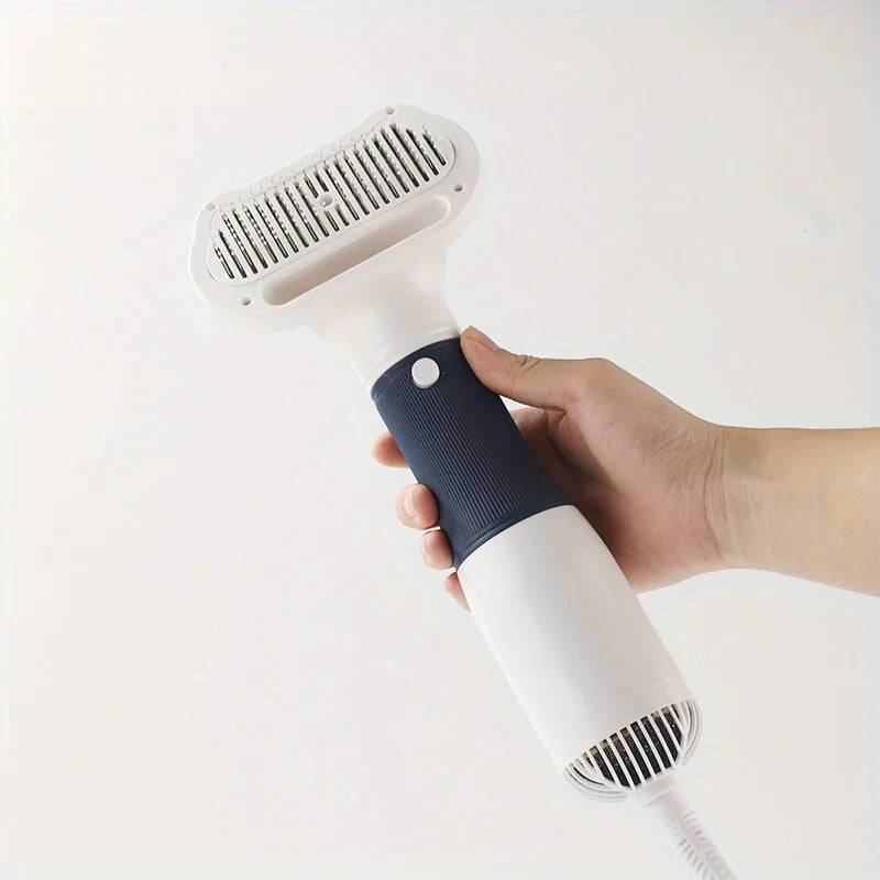 Quiet Pet Grooming Dryer With Comb Brush For Grooming Dogs Cats And Kittens-Fast Drying And Gentle On Fur
