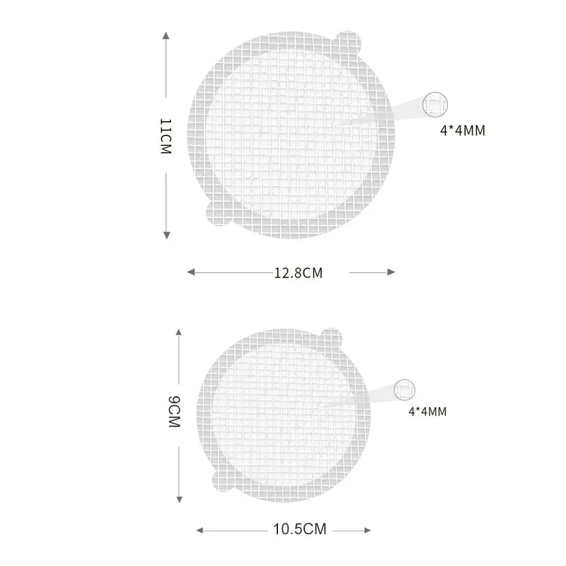 Anti-blocking Filter Screen Disposable Floor Drain Sticker Hair Catcher Drain Stopper Cover Kitchen Bathroom Accessories