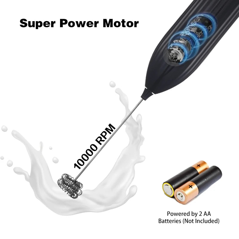 Powerful Electric Milk Frother