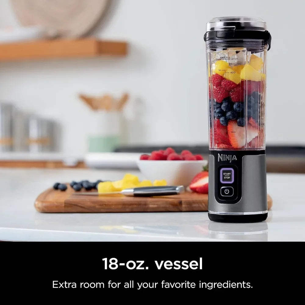 Portable Blender, Cordless, 18oz.